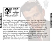 A Day in the Life of Dennis Day set artwork