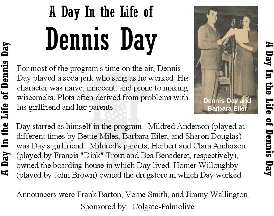 Day In The Life Of Dennis Day set artwork