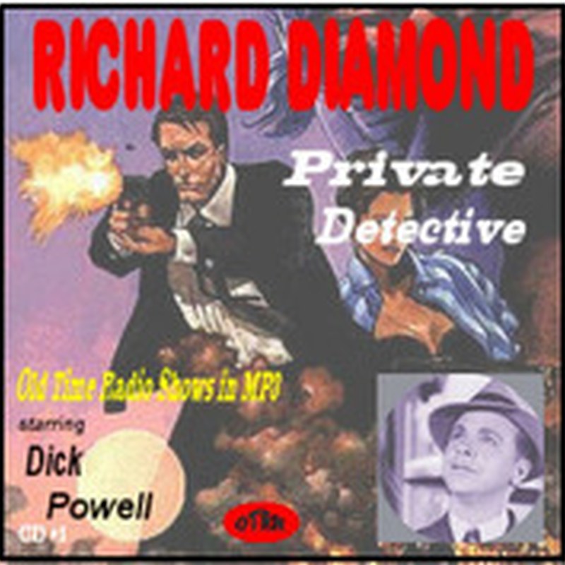 Richard Diamond, Private Detective set artwork