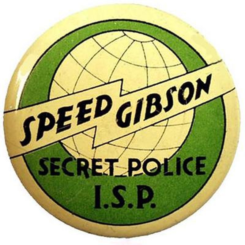 Speed Gibson of the International Secret Police set artwork