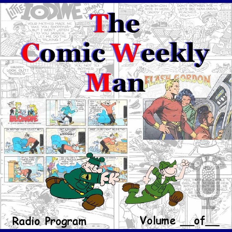 The Comic Weekly Man set artwork