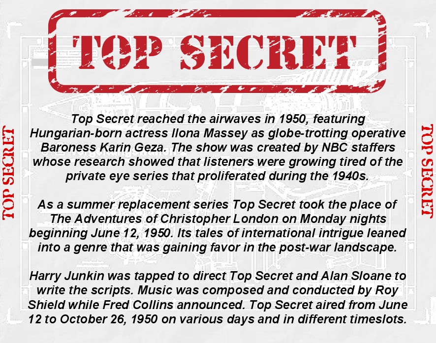 Top Secret set artwork